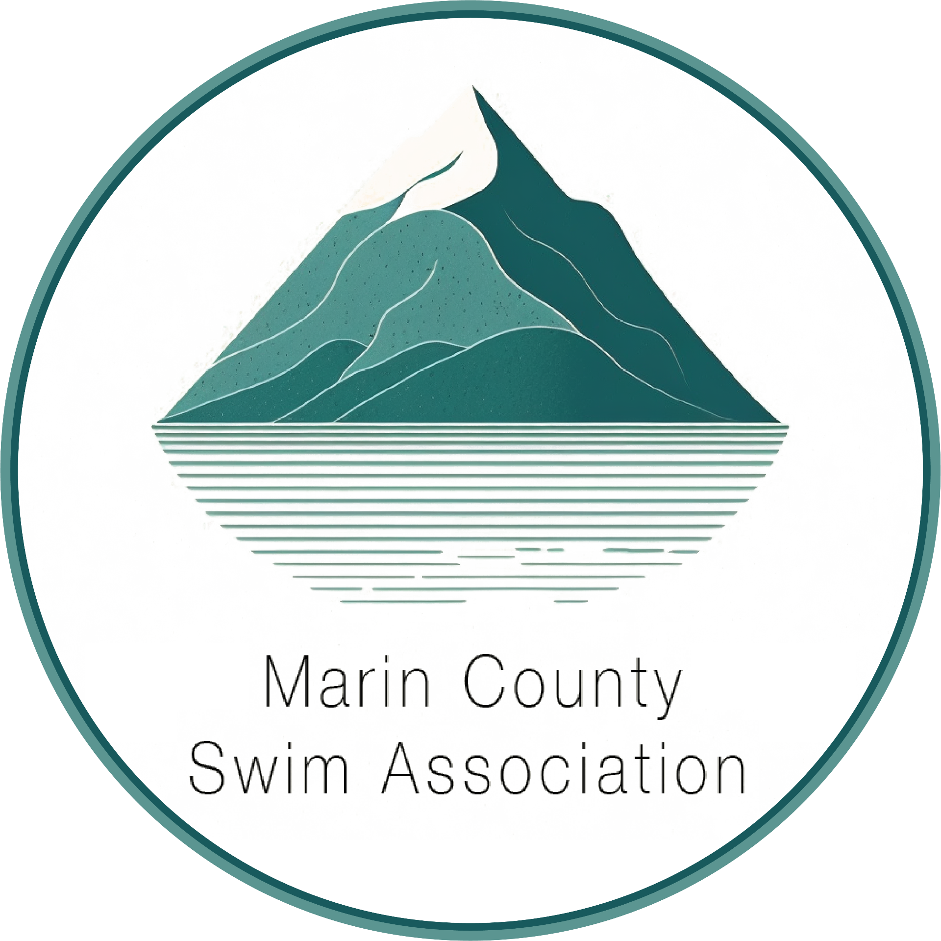 Marin County Swim Association logo